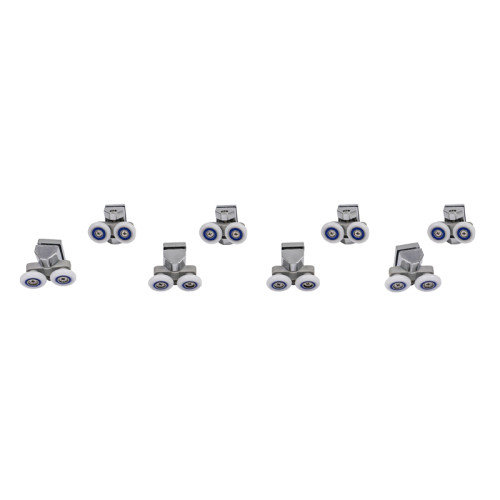 Shower Room Shower Pulley HL-2500 Wholesale | Plastic Chrome Pulleys for Shower Room Glass Doors | Top Manufacturer from China