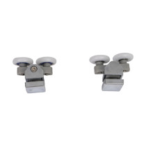 Shower Room Shower Pulley HL-2500 Wholesale | Plastic Chrome Pulleys for Shower Room Glass Doors | Top Manufacturer from China