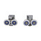 Shower Room Shower Pulley HL-2501 Wholesale | High Load Capacity Chrome Zinc Alloy Shower Pulley | Support Bulk Supply