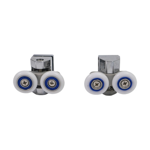 Shower Room Shower Pulley HL-2500 Wholesale | Plastic Chrome Pulleys for Shower Room Glass Doors | Top Manufacturer from China