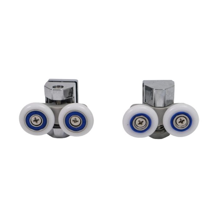 Shower Room Shower Pulley HL-2500 Wholesale | Plastic Chrome Pulleys for Shower Room Glass Doors | Top Manufacturer from China