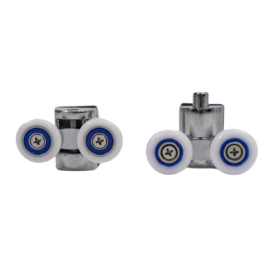 Shower Room Shower Pulley HL-2502 Bulk Supply | Zn Alloy Pulley for Labor-saving Sliding Glass Doors | Affordable for Wholesale