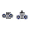 Shower Room Shower Pulley HL-2502 Bulk Supply | Zn Alloy Pulley for Labor-saving Sliding Glass Doors | Affordable for Wholesale