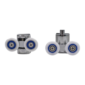 Shower Room Shower Pulley HL-2502 Bulk Supply | Zn Alloy Pulley for Labor-saving Sliding Glass Doors | Affordable for Wholesale