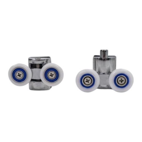 Shower Room Shower Pulley HL-2502 Bulk Supply | Zn Alloy Pulley for Labor-saving Sliding Glass Doors | Affordable for Wholesale