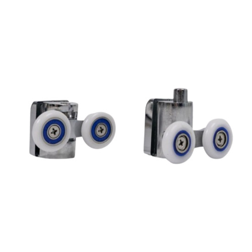 Shower Room Shower Pulley HL-2502 Bulk Supply | Zn Alloy Pulley for Labor-saving Sliding Glass Doors | Affordable for Wholesale