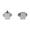 Shower Room Shower Pulley HL-2503 Wholesale | Durable Metal Pulley set for Bathroom Glass Doors | Support OEM and ODM