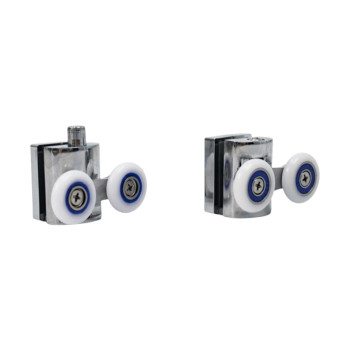 Shower Room Shower Pulley HL-2503 Wholesale | Durable Metal Pulley set for Bathroom Glass Doors | Support OEM and ODM