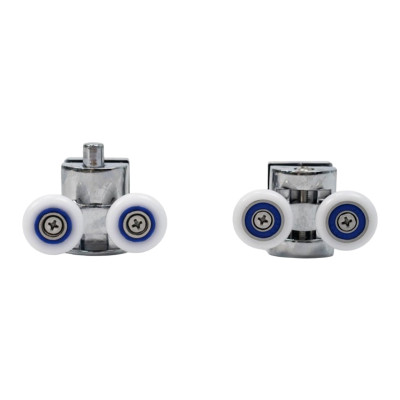 Shower Room Shower Pulley HL-2503 Wholesale | Durable Metal Pulley set for Bathroom Glass Doors | Support OEM and ODM
