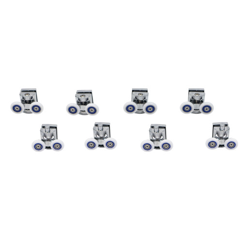 Shower Room Shower Pulley HL-2503 Wholesale | Durable Metal Pulley set for Bathroom Glass Doors | Support OEM and ODM