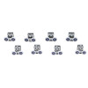 Shower Room Shower Pulley HL-2503 Wholesale | Durable Metal Pulley set for Bathroom Glass Doors | Support OEM and ODM