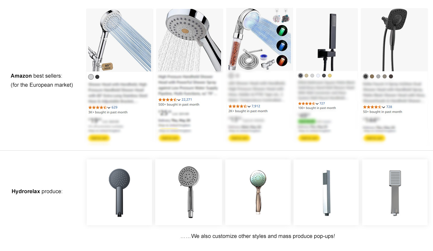 European Hand Shower Trend