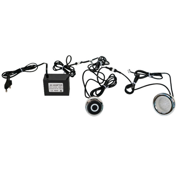 Spa Led Light System CS-58 | Wholesale from Factory | Basic Spa Lighting Kit with Single Lamp, Waterproof Switch & Transformer – Simple and Stable Solution for Entry-Level Tub Illumination