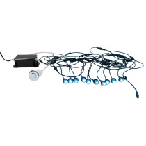 Hot Tub Mini Lights Kit CS-400 | Only for Wholesale | Mini LED Bathtub Light System with 10 Stainless Steel Lights, Color Switch Modes & Control Box – Compact Mood Lighting for Spa & Wellness Tubs