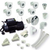 Hot Tub Whirlpool Kits | Wholesale | Compact Whirlpool Massage System with 6 D65mm Jets, 1HP/1.5HP Pump & Integrated Plumbing Kit – Optimized for Medium-Sized Acrylic Bathtubs