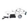 Hot Tub LED Lights Kit CS-95 | Wholesale | Bathtub LED Light Kit with 92mm Color-Changing Lamp | Push Button Control (AR-F01A) | Control Box & Clear PVC Hose Included | Mood Lighting for Whirlpool Tubs