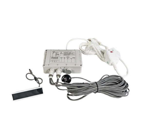 Bathtub Control System H2608A | Wholesale | Bathtub Controller with Control Panel and Control Box – Manages Hydro Pump, Bubble Jets, Lighting, and Bluetooth Functions – Essential for Spa and Whirlpool Installations
