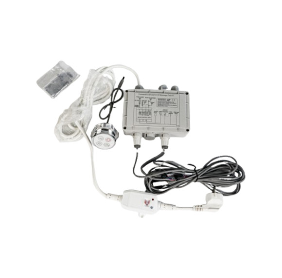 Bathtub Control System H2806 | Wholesale | Bathtub Control System with Control Panel and Control Box – Manages Water Pump, Air Pump & Lighting Functions – Ideal for Spa Installations