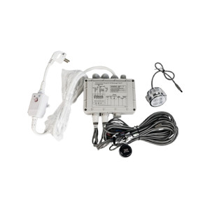 Bathtub Control System H2816 | Wholesale | Bathtub Controller with Control Panel and Control Box – Manages Hydro Pump, Bubble Jets, Lighting, Bluetooth & Heater – Ideal for Spa and Whirlpool Systems
