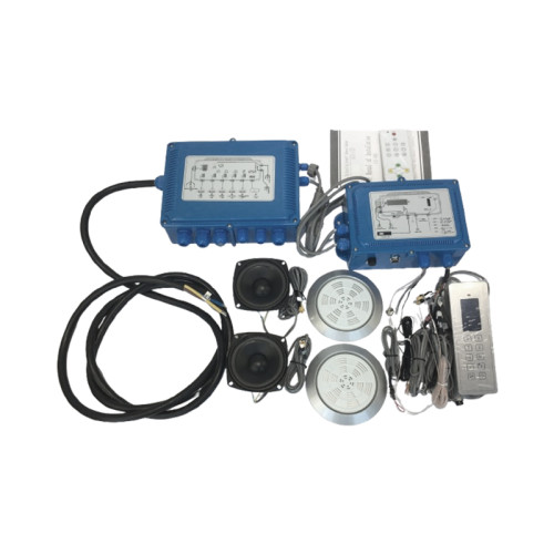 Hot Tub Control Kit KL7005 | Wholesale | Integrated SPA Control System with Panel & Box – Controls Water Pump, Air Pump, FM Radio, LED Lights, Ozone, and Heater for Whirlpool & Spa Use