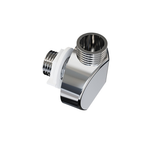 Shower Head Adapter PJ-03 | Wholesale | Shower Connector Chrome-Plated Plastic Faucet Adapter for Shower Hose