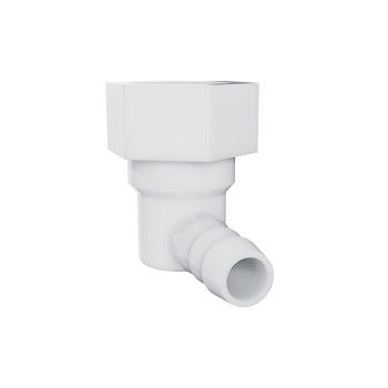 Shower Head Adapter PJ-07 | Wholesale | POM Screw Shower Connector Base | Durable Wall Mount Holder for Handheld Shower