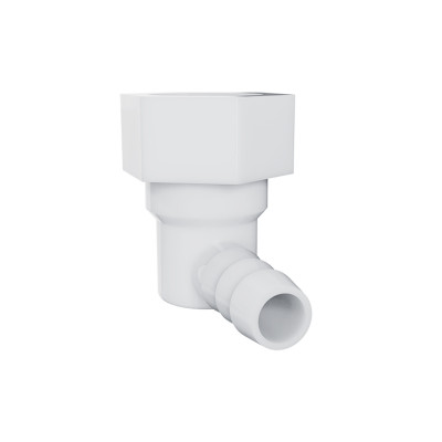 Shower Head Adapter PJ-07 | Wholesale | POM Screw Shower Connector Base | Durable Wall Mount Holder for Handheld Shower