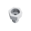 Shower Head Adapter PJ-07 | Wholesale | POM Screw Shower Connector Base | Durable Wall Mount Holder for Handheld Shower