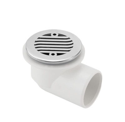 Spa Suction D-3812S | Wholesale | PVC Hot Tub Drain with Stainless Steel  Front for Water Circulation