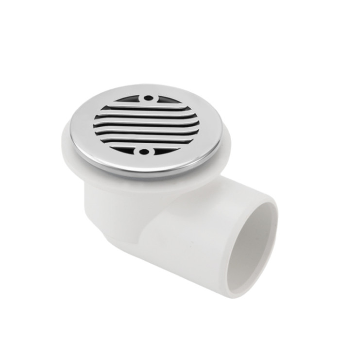 Spa Suction D-3812S | Wholesale | PVC Hot Tub Drain with Stainless Steel  Front for Water Circulation