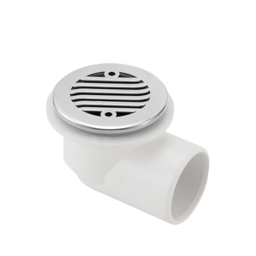 Spa Suction D-3812S | Wholesale | PVC Hot Tub Drain with Stainless Steel  Front for Water Circulation