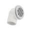 Spa Suction D-3812S | Wholesale | PVC Hot Tub Drain with Stainless Steel  Front for Water Circulation