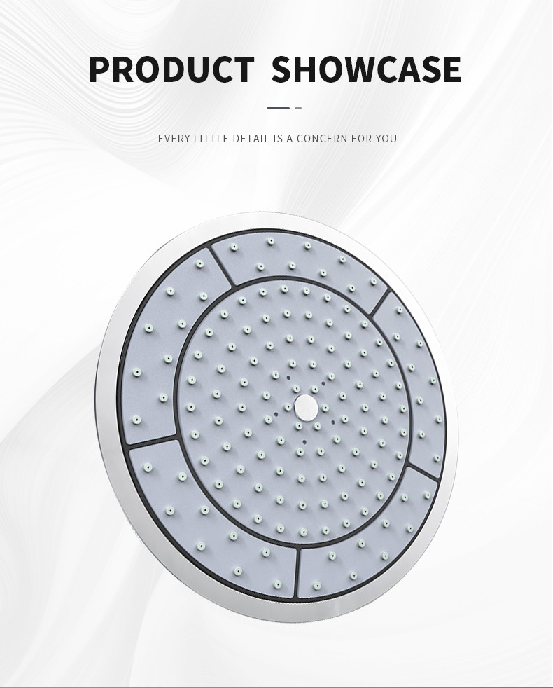 Round shower head