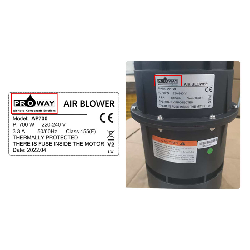 spa air blower logo