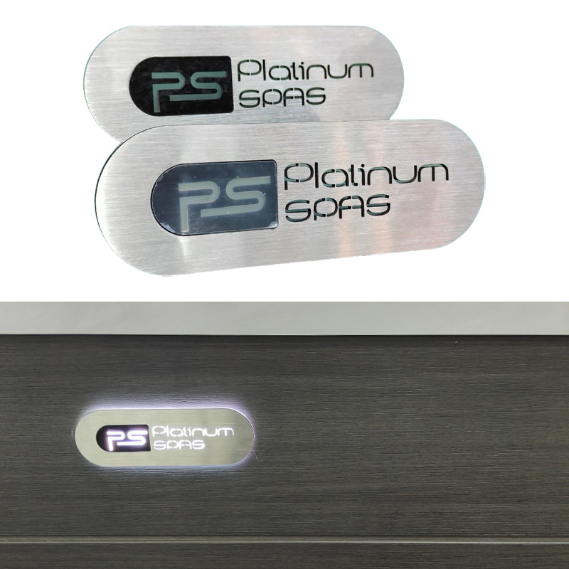 laser engraving led logo