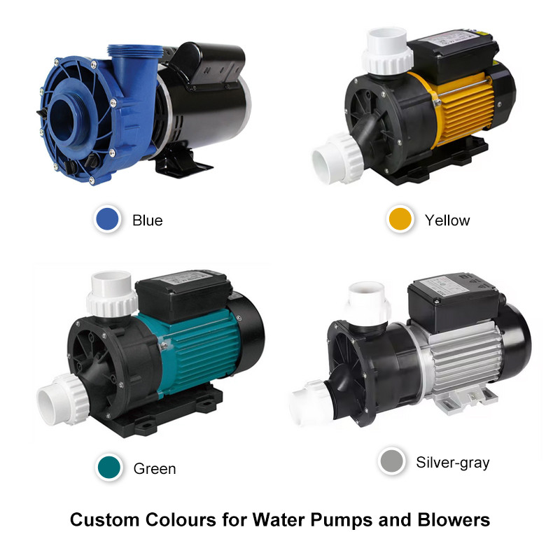 Custom Colours for Water Pumps and Blowers