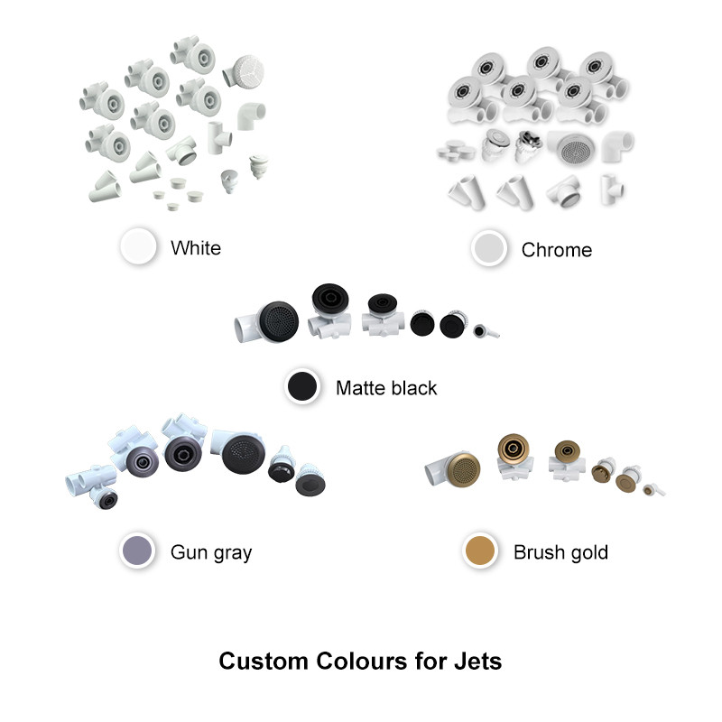 Custom Colours for Spa Jets