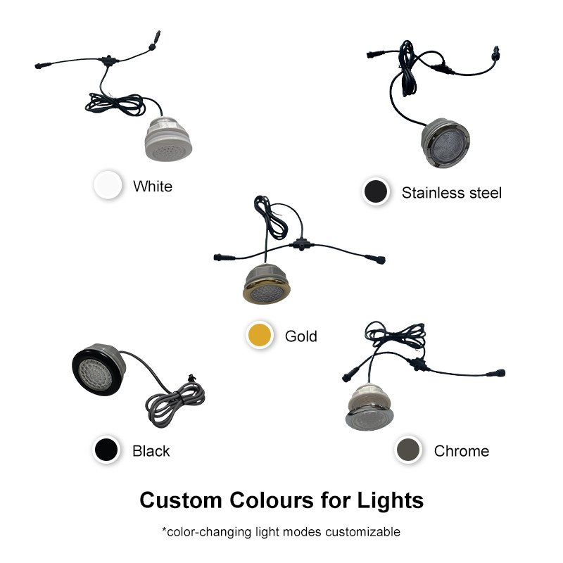 Custom Colours for Bathtub Lights