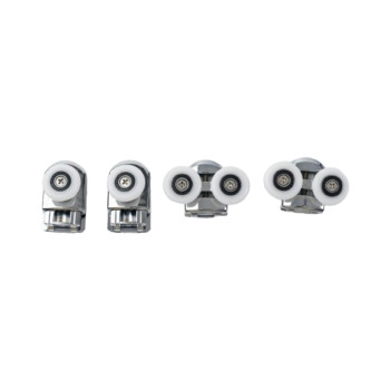 Shower Roller HL-615 | Wholesale | Shower Room Glass Door  Plastic Roller Set  | Bulk Sourcing
