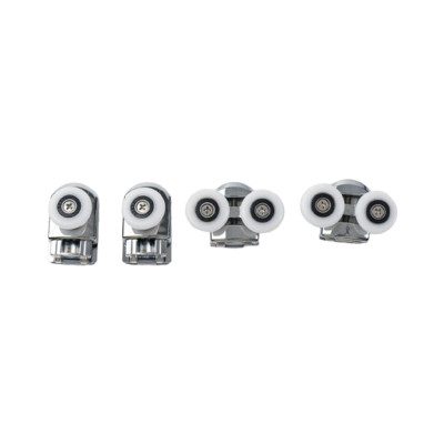 Shower Roller HL-615 | Wholesale | Shower Room Glass Door  Plastic Roller Set  | Bulk Sourcing