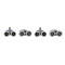 Shower Roller A1920 | Wholesale | Plastic Roller Set Glass Sliding Door | Factory Bulk Sale