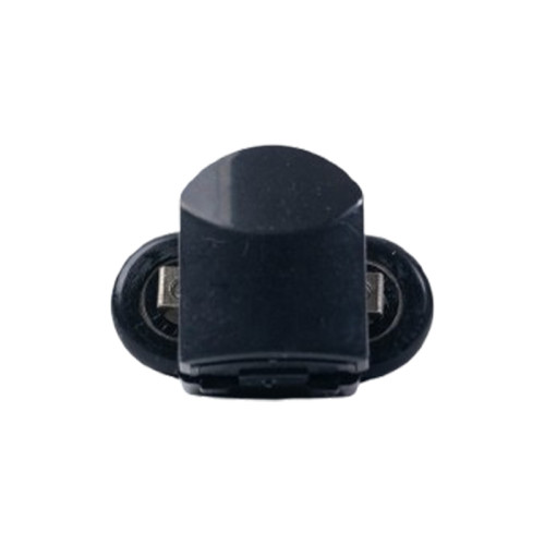 Shower Roller HL-25B | Wholesale | Durable Shower Room Black Plastic Roller | Factory Bulk Supply