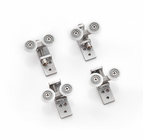 Rodillo de ducha FDS-002 | Venta al por mayor | Rodillos plegables para mamparas de ducha cuadradas | Venta directa de fábrica