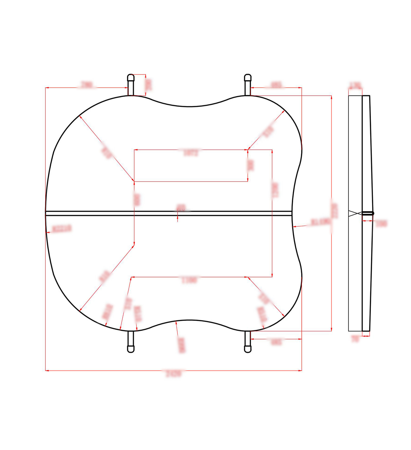 Octagon Custom Spa Cover 