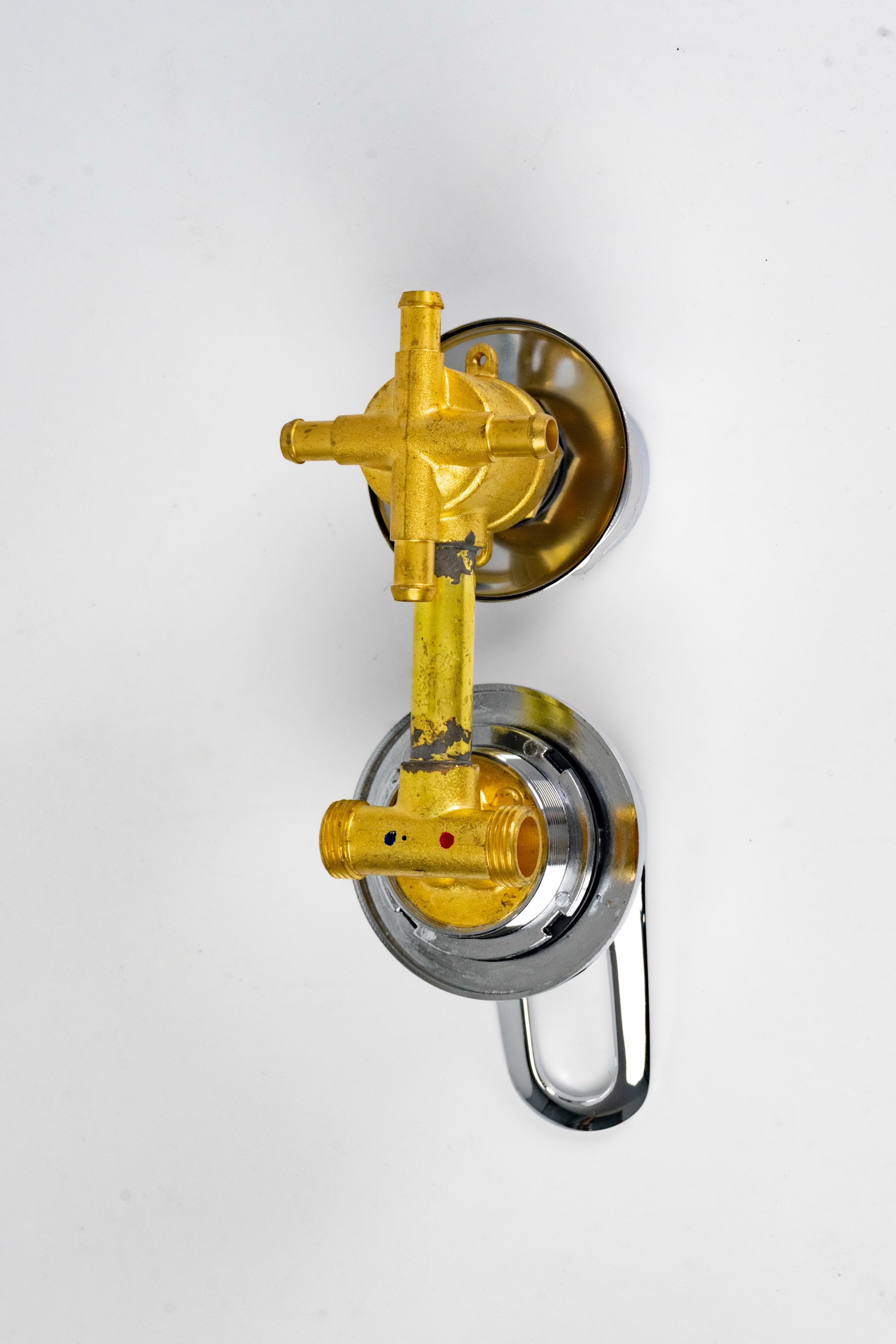 mixed shower valve