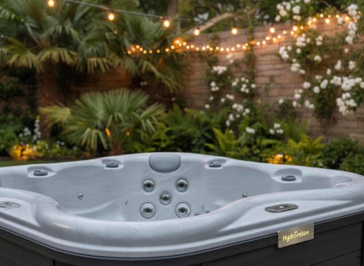 custom hot tub brand sign