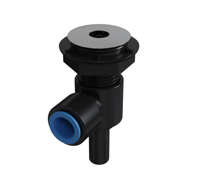 Bathtub Water Jet WJ-0019F Wholesale | Black PVC Water Jet for Massage Bathtub | Support Bulk Orders