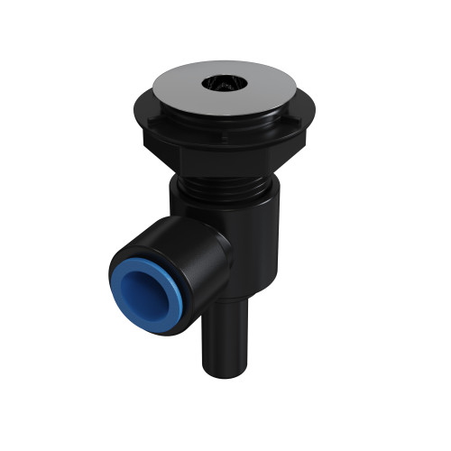 Bathtub Water Jet WJ-0019F Wholesale | Black PVC Water Jet for Massage Bathtub | Support Bulk Orders