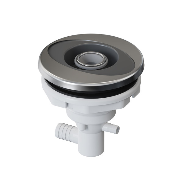 Spa Water Jet CA300R1 | Wholesale | Stainless Steel Cover Cat Eye Rotational Screw-in Water Jet for Hot Tub | Affordable B2B Sourcing