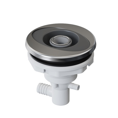 Spa Water Jet CA300R1 | Wholesale | Stainless Steel Cover Cat Eye Rotational Screw-in Water Jet for Hot Tub | Affordable B2B Sourcing
